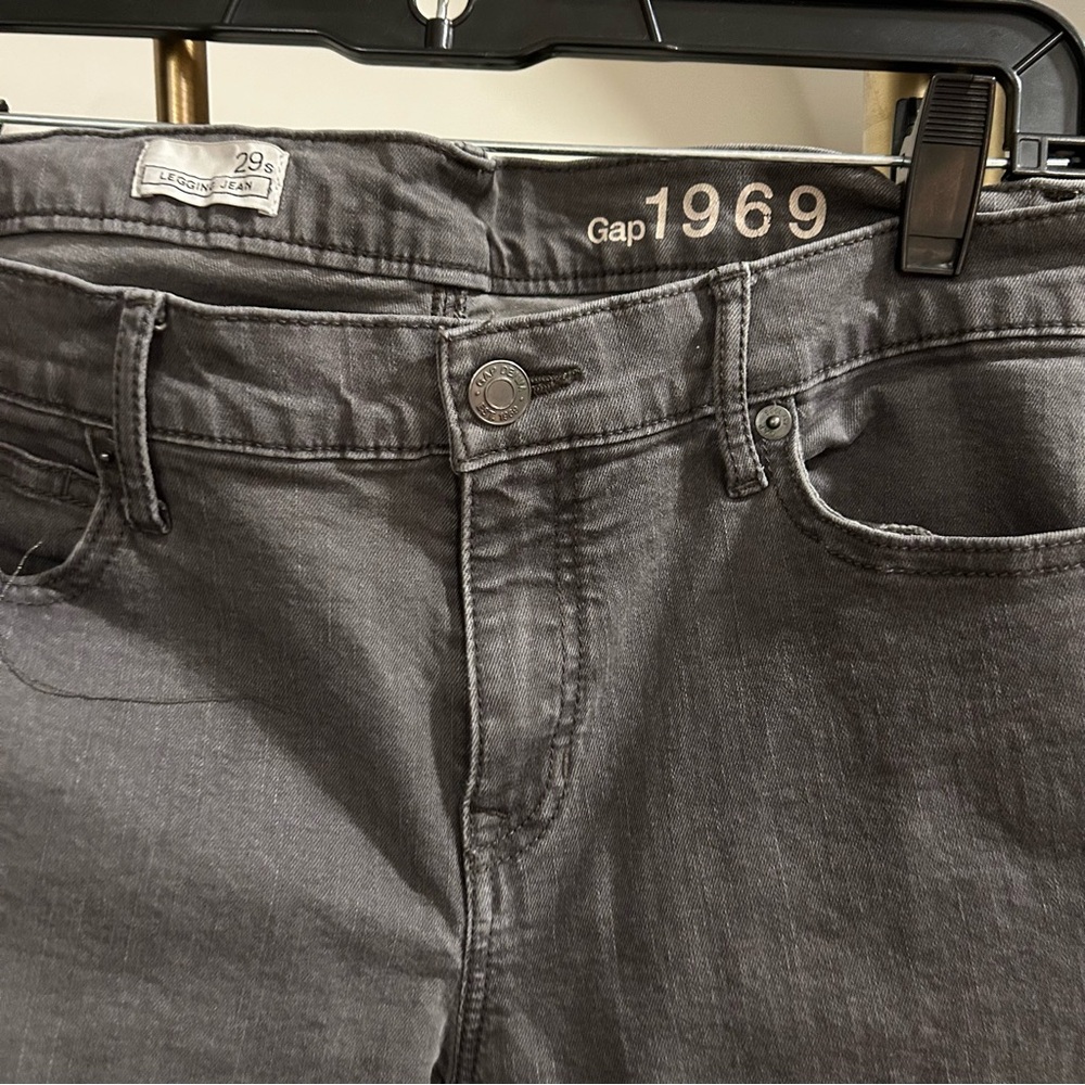GAP 1969 Charcoal Jeans